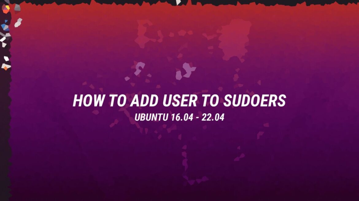 Ubuntu-20.04-cat HOW TO ADD USER TO SUDOERS